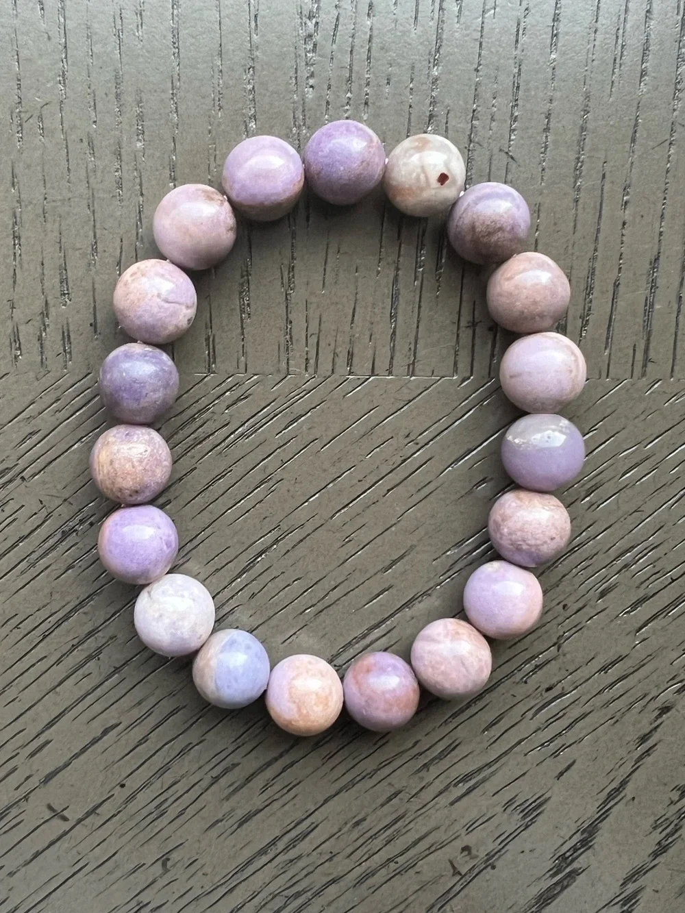 Tiffany stone bracelet 10mm SIZE 6.75’